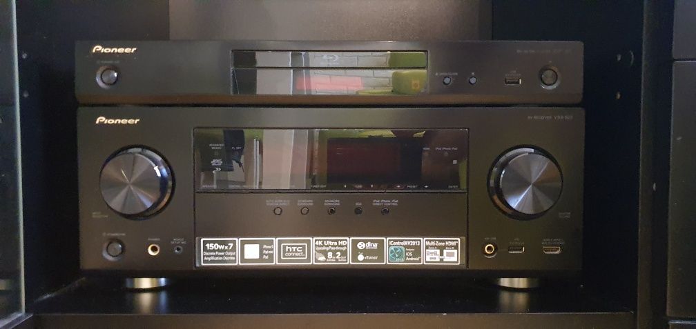 Kino domowe Pioneer Amplituner VSX-923 + Blu-ray Pioneer BDP 160