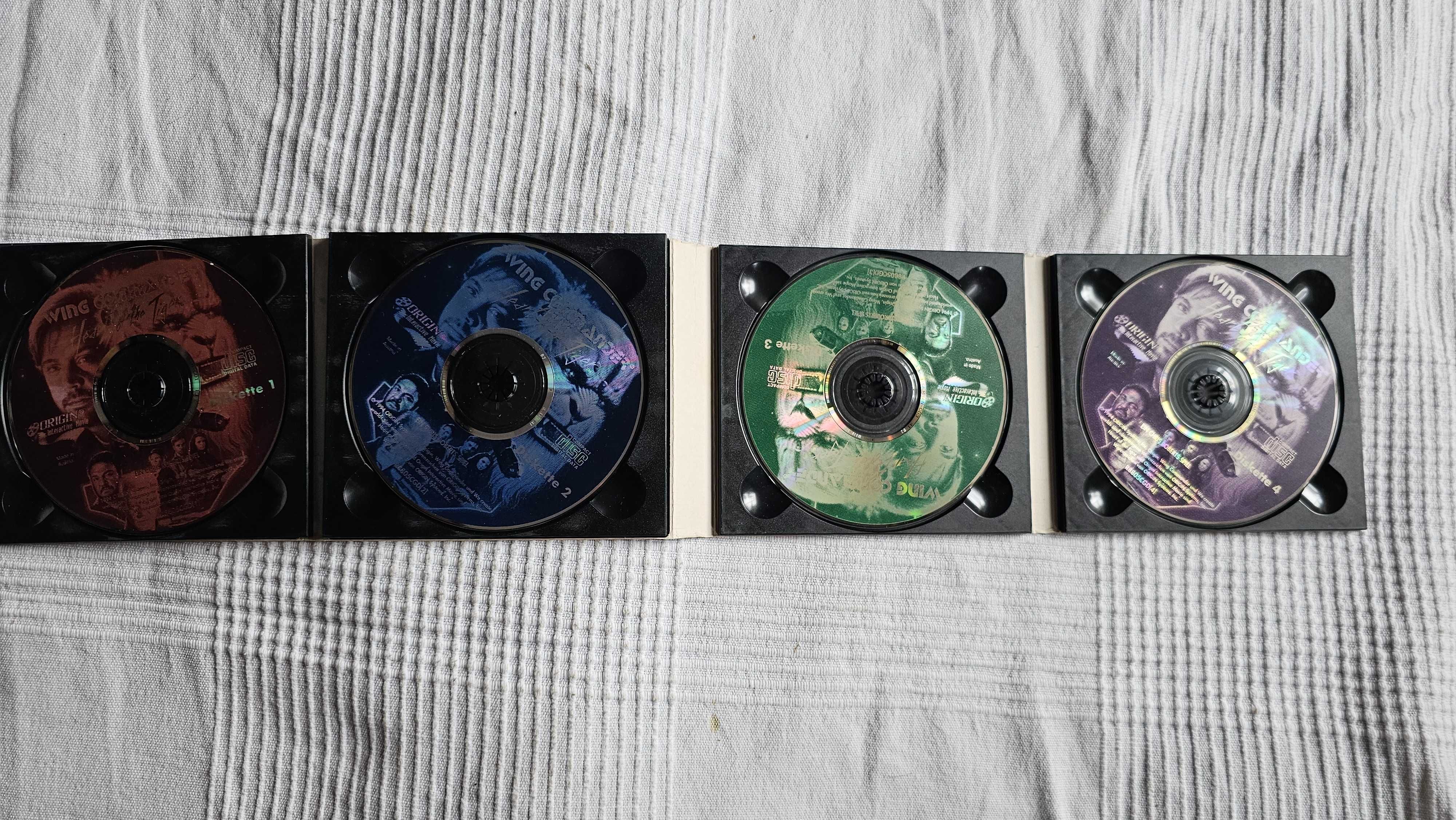 PC CD Wing Commander III deutsch 4 płytowe wydanie