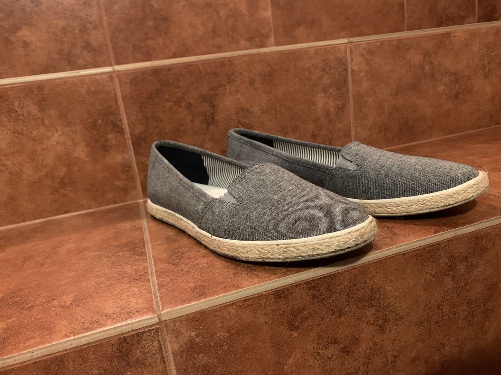 Espadryle szare rozmiar 42