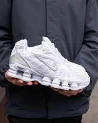 Чоловічі кросівки найк шокс Nike Shox TL White 41,42,43,44,45