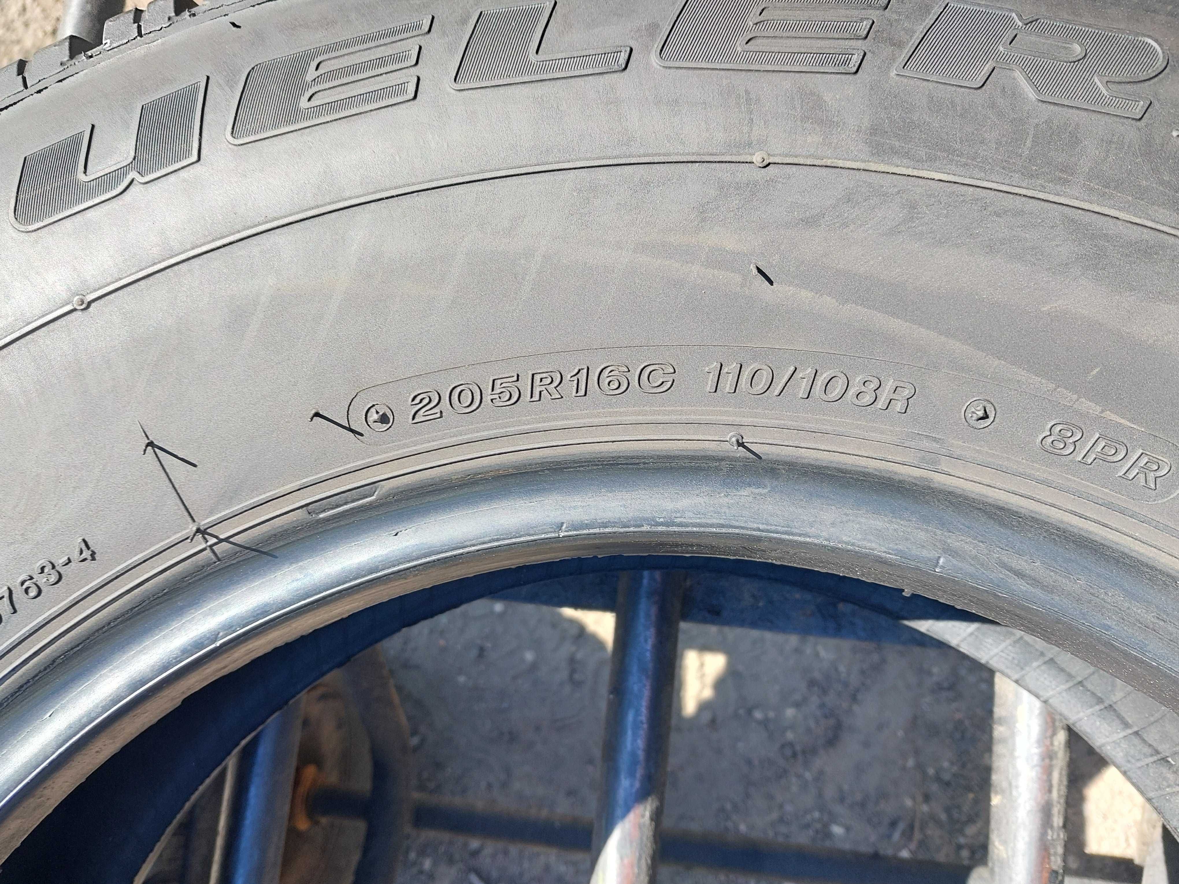 Opony 20516c Bridgestone (205.80.16c) Bus Suv Terenowka 400zl Komplet