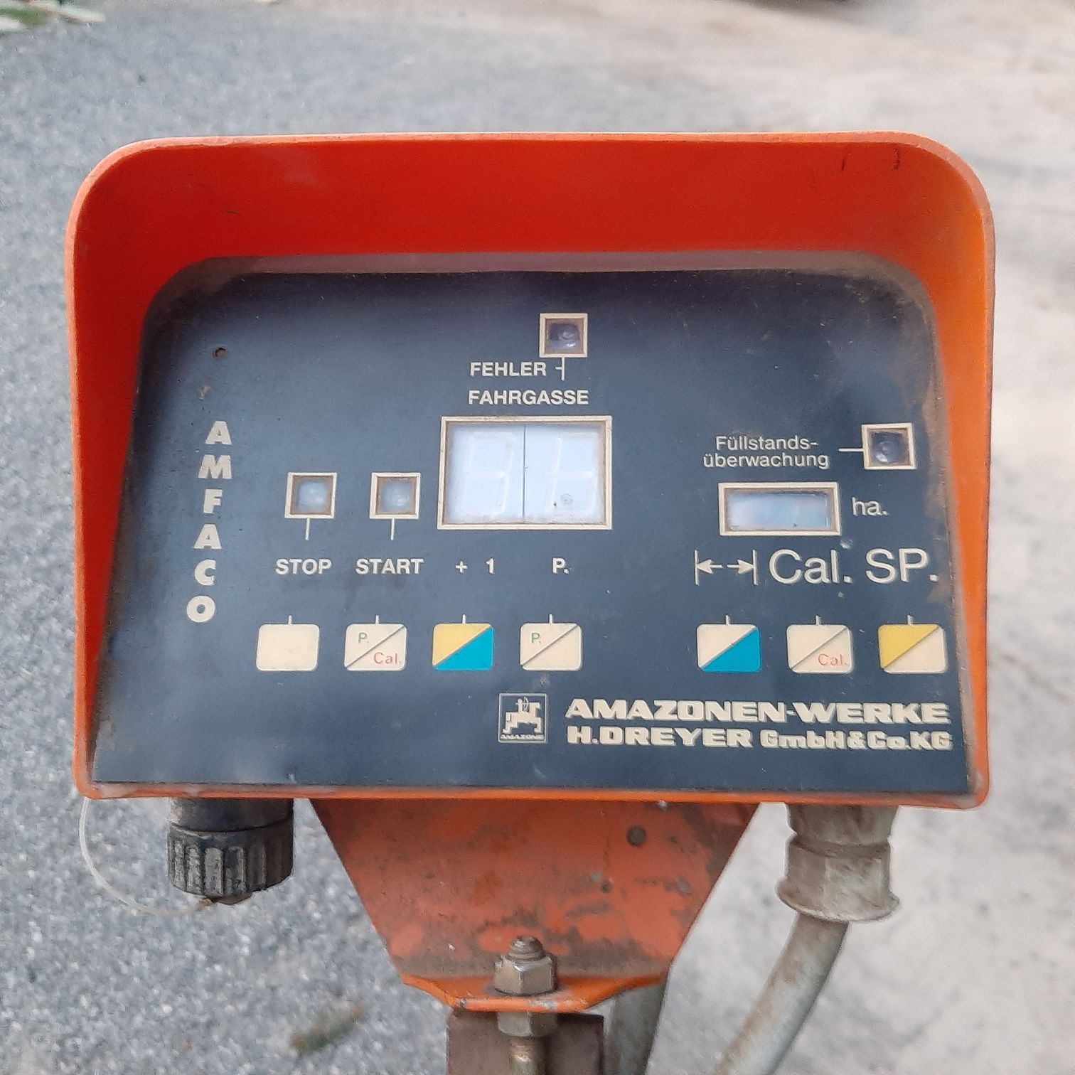 Amazone D8 Super 2.50m komputer