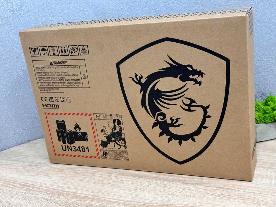НОВИЙ ноутбук MSI Cyborg 15" 144Hz A13VF i7-13620H/16/512/RTX4060 8Gb