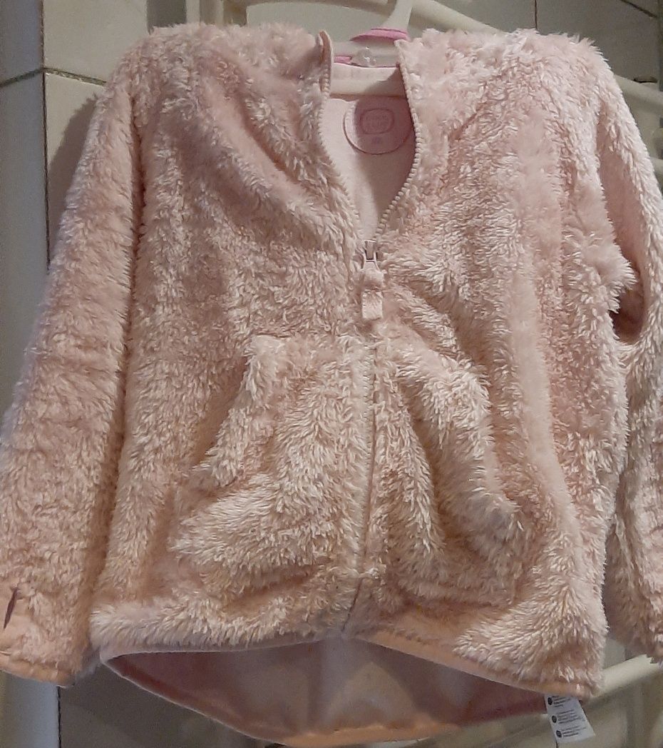 Bluza ocieplana dla dziewczynki seria Cool Club Smyk 86 z motywem
