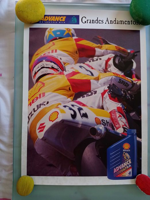 Posters Motas BMW / Shell - anos 90