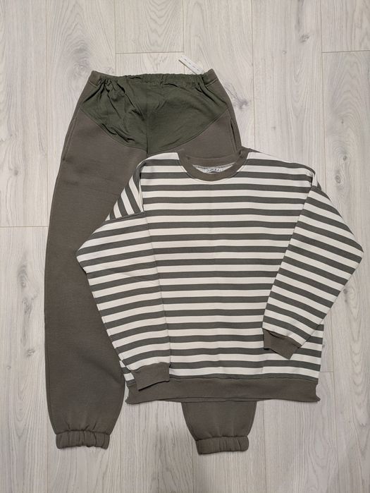 Теплий флісовий костюм для вагітних та годуючих