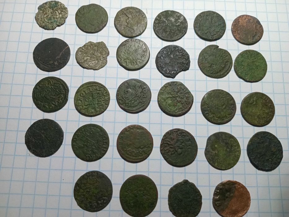 Монети Речі Посполитої Боратинки (соліди, шеляги)