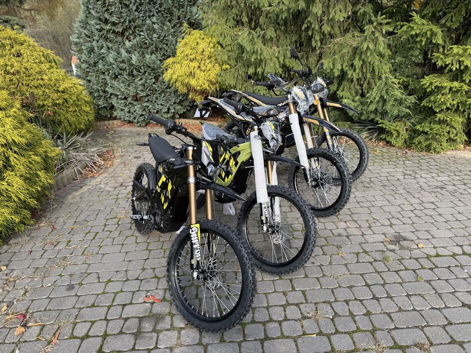 Surron Light Bee X L1E Homologacja CoC  Faktura Vat 23% Zielony Dostep