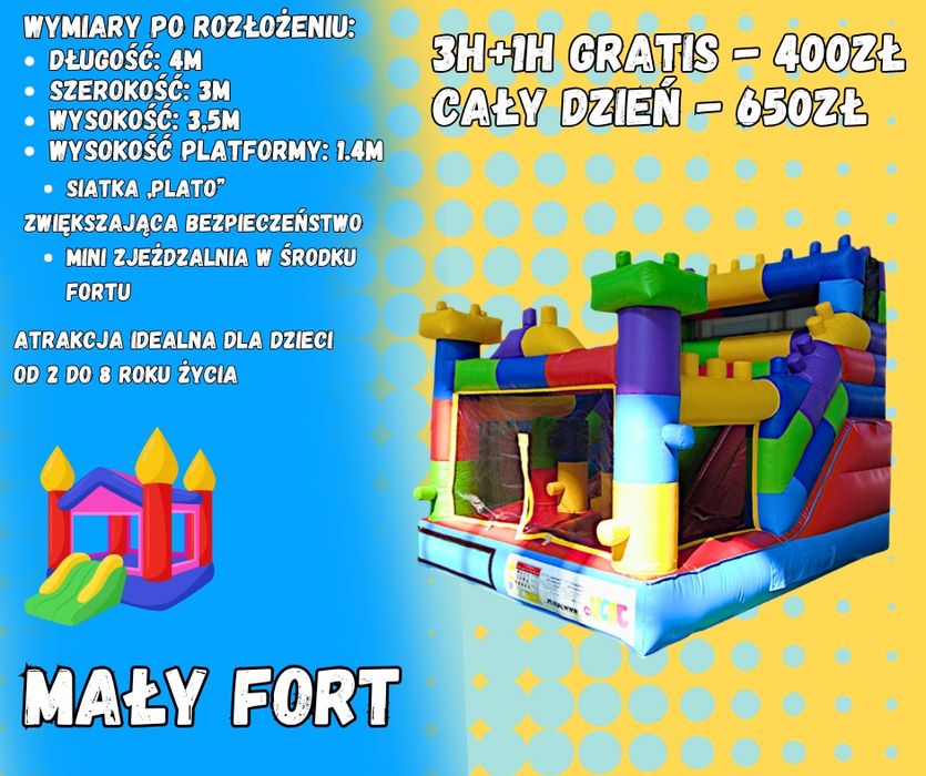 Zamki Dmuchane wynajem - radość dzieci, spokój rodziców;)