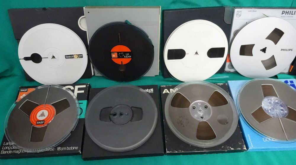 Продам магнитную ленту Ampex,AGFA,BASF,Scotch,Sony,Philips