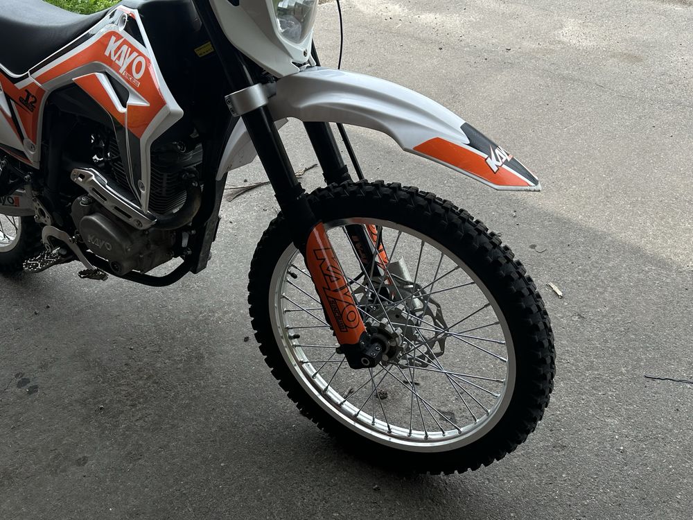 Мотоцикл Kayo t4 эндуро 250кубов