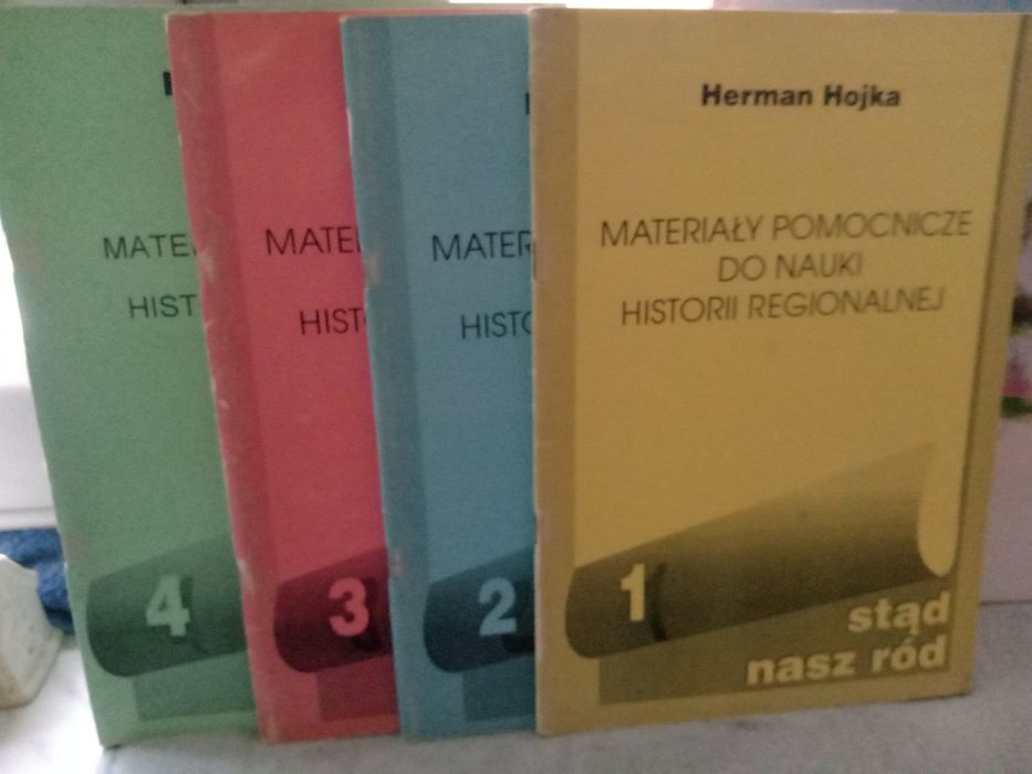 Materiały pomocnicze do nauki historii regionalnej , Herman Hojka.