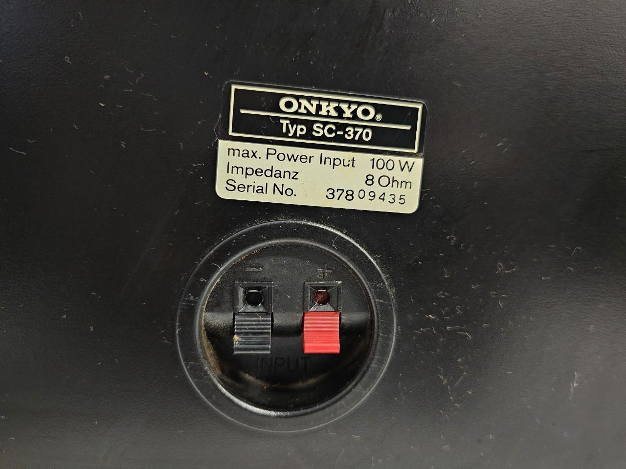 Kolumny Onkyo SC-370 , 50 W / 100 W