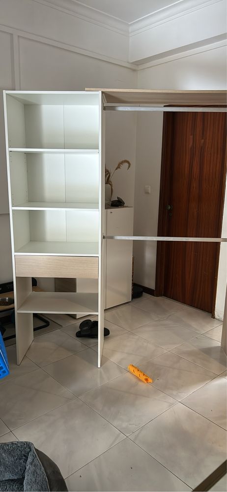 Roupeiro estilo closet
