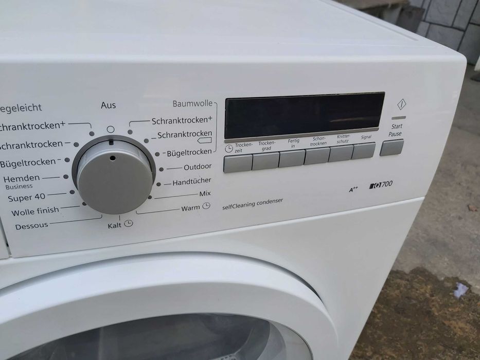 Сушильная машина б/у Сименс Siemens iQ700 WT46W261 8кг А++ Германия