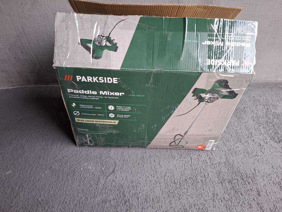 Mieszadło do farb i zapraw **PARKSIDE** PFMR 1600 E5  1600W NOWE!