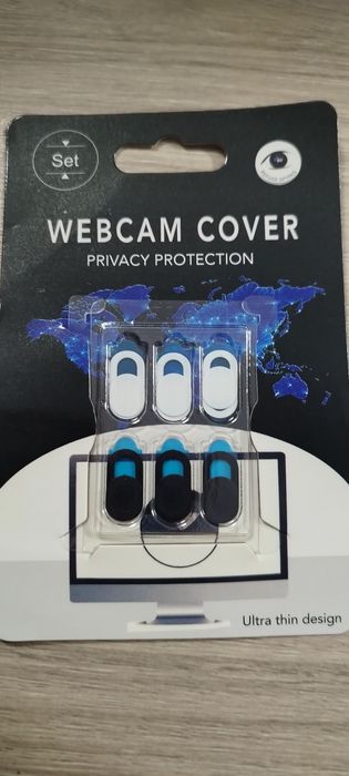 Zaślepki na kamerę internetową 6 sztuk