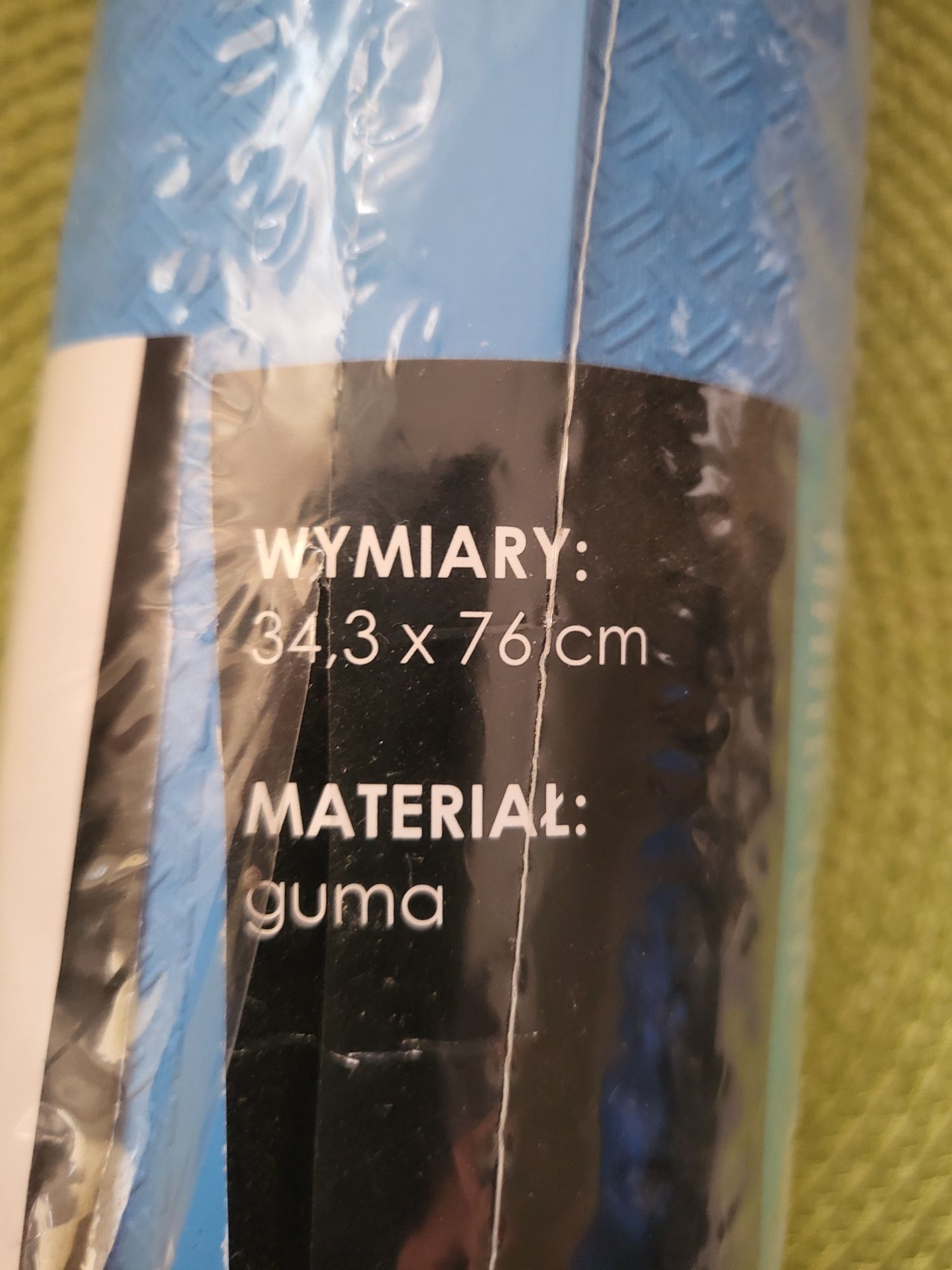 Duża gumowa mata antypoślizgową pod prysznic i do wanny Nowa
