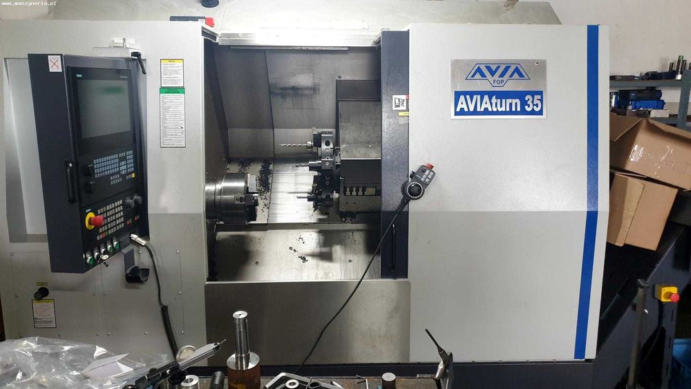 Tokarka CNC Avia Aviaturn 35