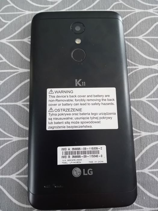 Telefon LG K11 używany