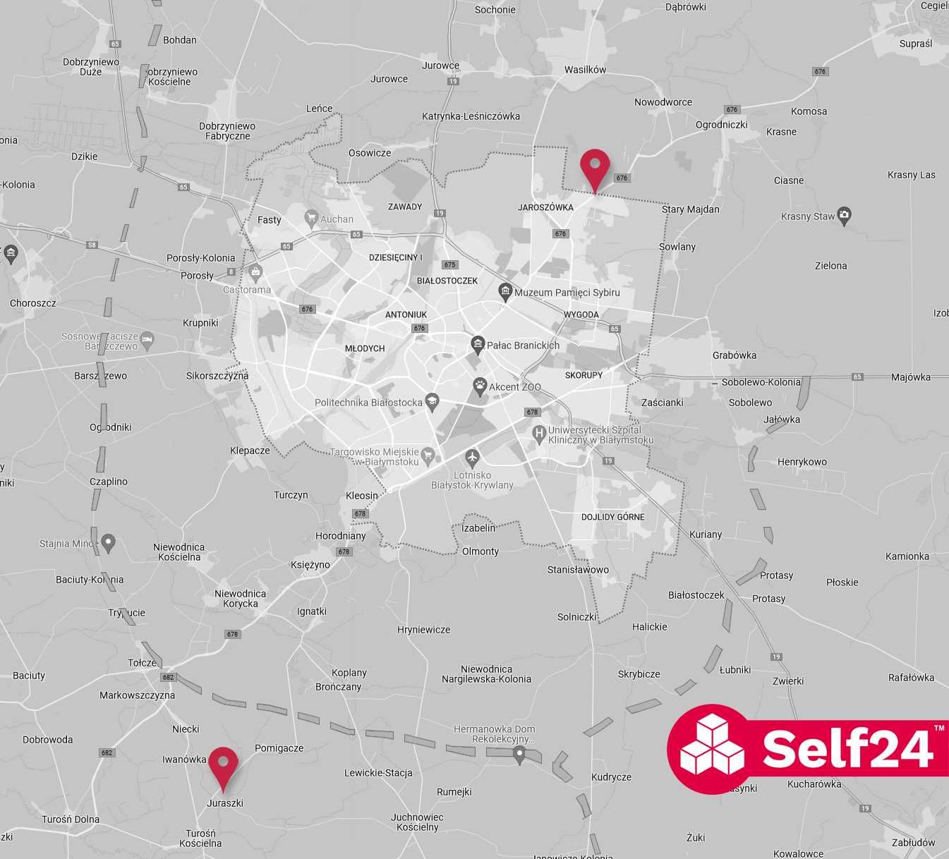 Hala Magazyn Samoobsługowy Białystok 28,5m2 FV Self Storage Przechowaj