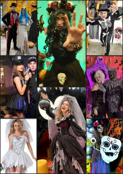 Костюми сукня Хеллоуін хелоуин Helloween страшні відьма Дракула оренда