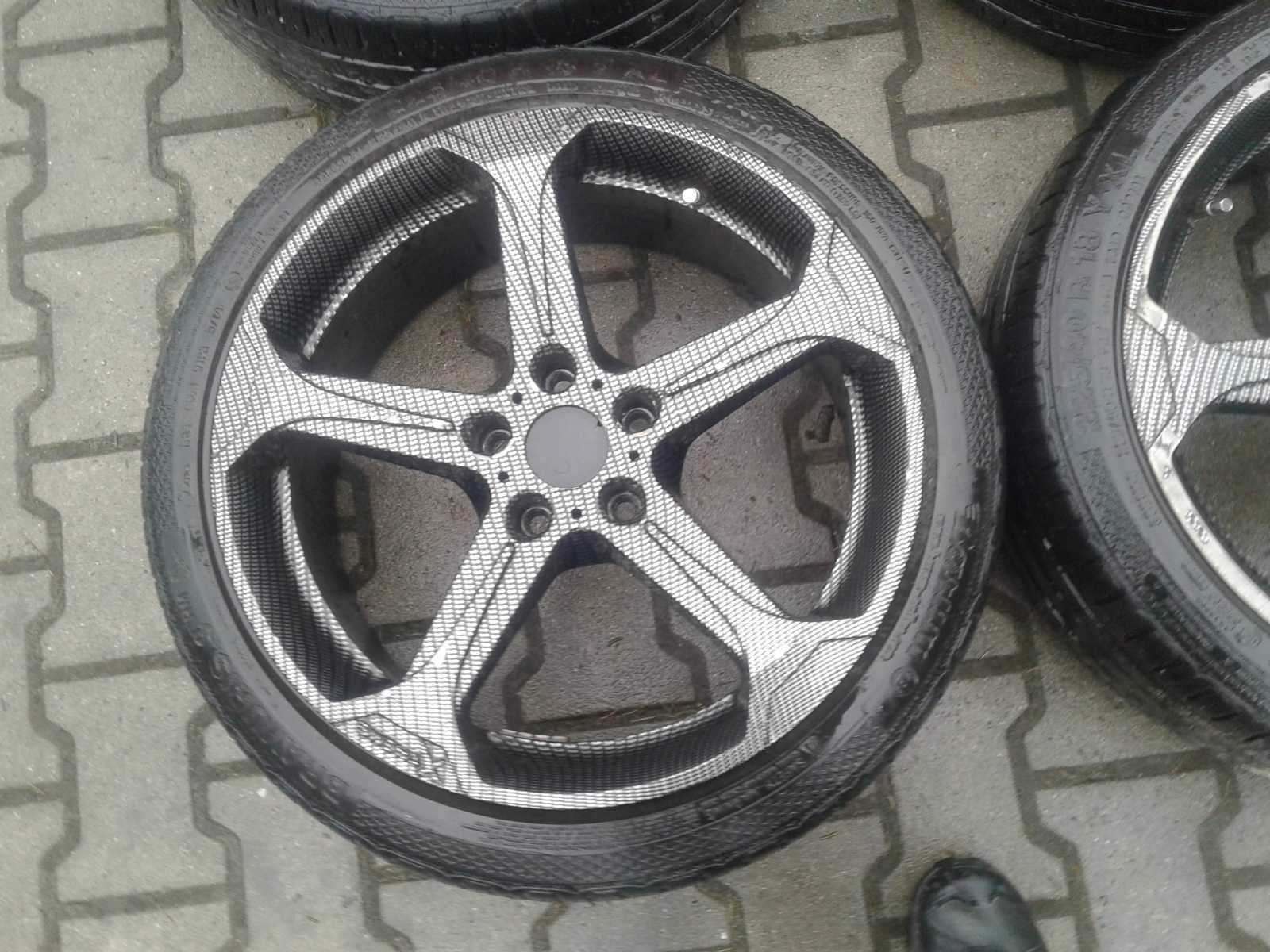 4 Alufelgi 18 X-TREME USA 5x112 AUDI VW Mercedes CARBON ET35