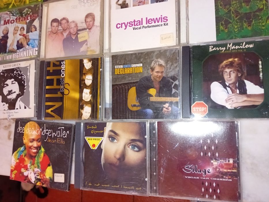 Conjunto de 24 Cds Originais Música Diversa