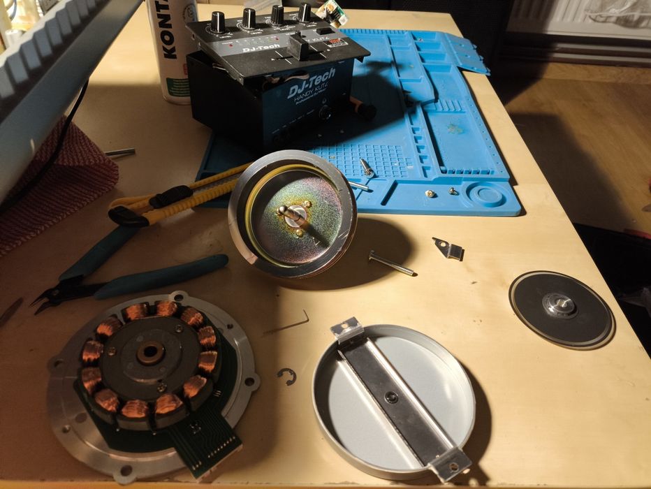 Serwis Gramofonów dj-skich mikserów słuchawki modyfikacje czyszczenie