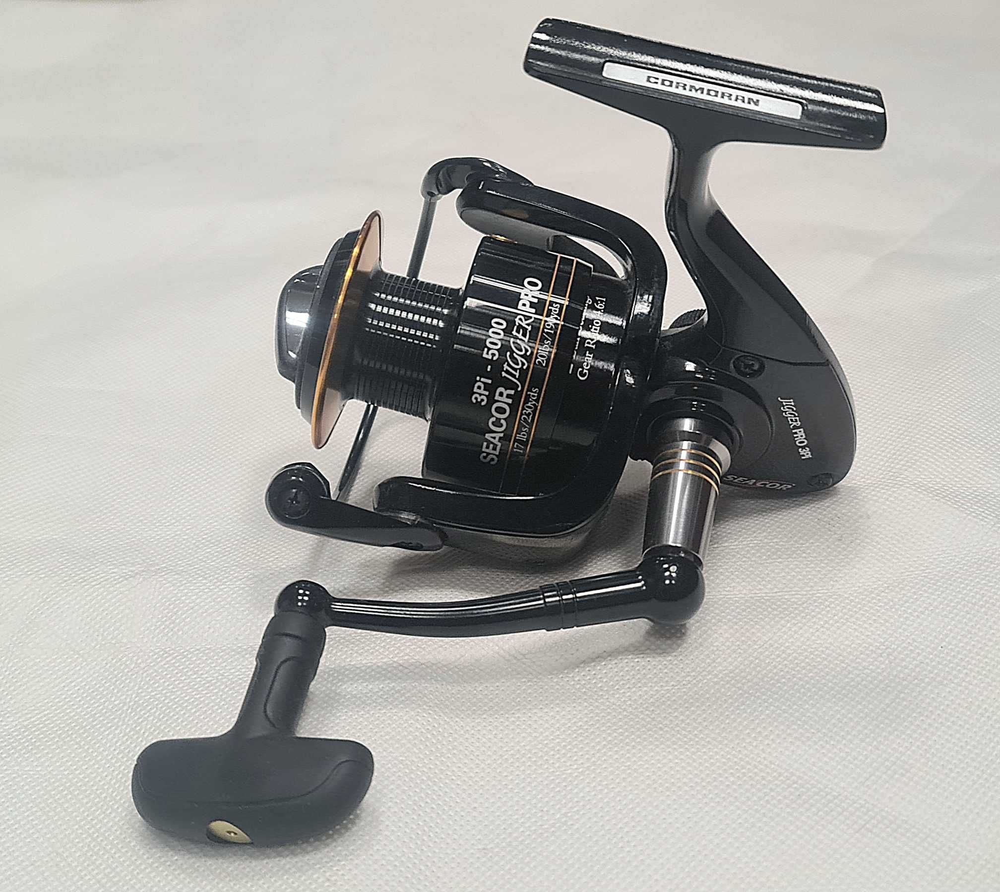 Kołowrotek CORMORAN SEACOR Jigger Pro 3Pi 5000