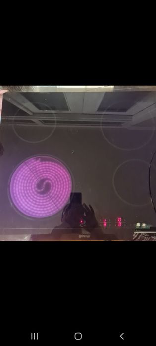 Панель варочная горение рабочая инфро на части