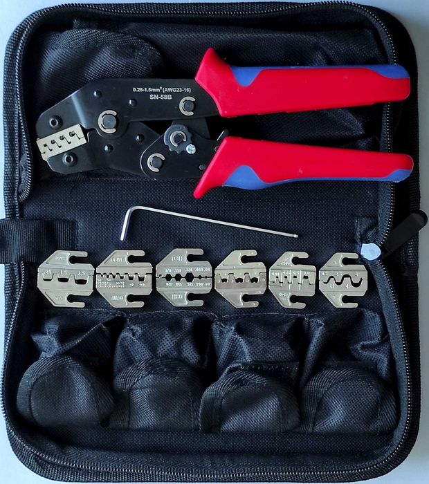Кримпер обжимка Lion Rage, YEFYM з матрицями SN-58B, SN-2546B для MC4