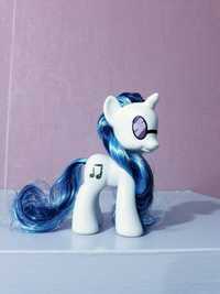 My Little Pony DJ Pon-3 Unikat G4 glitter cutie mark