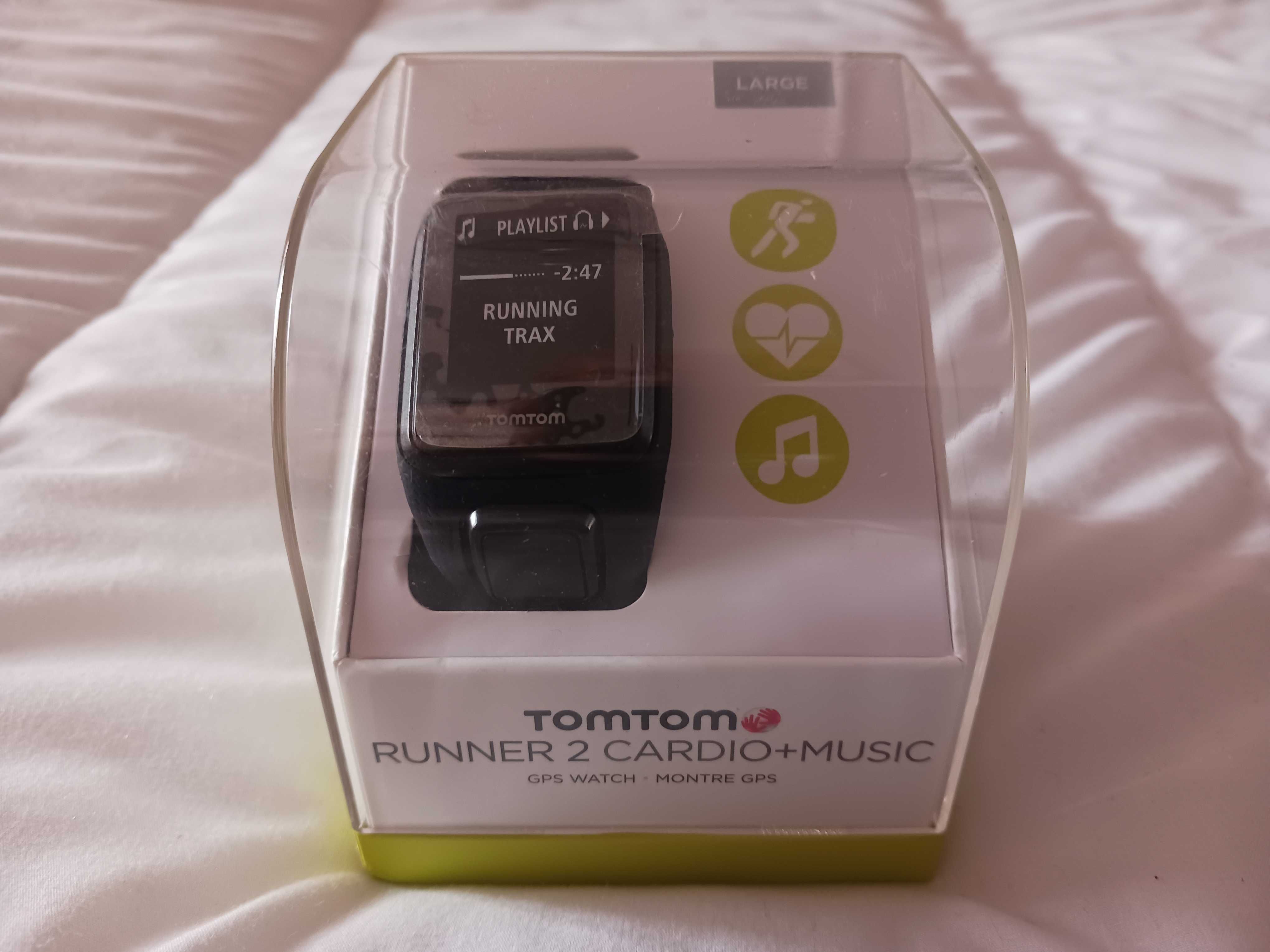 Relógio GPS TomTom Runner 2 Cardio + Music