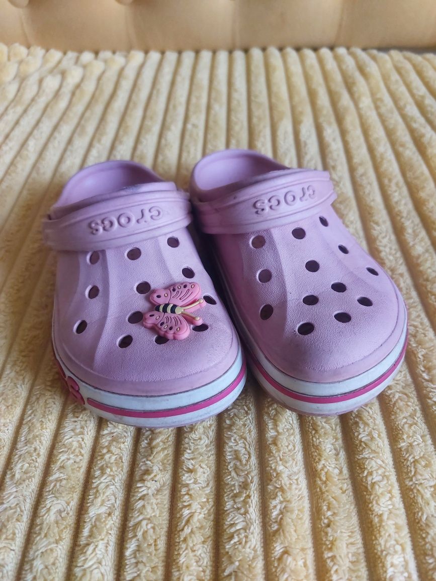 Крокси рожеві Crocs розмір 12