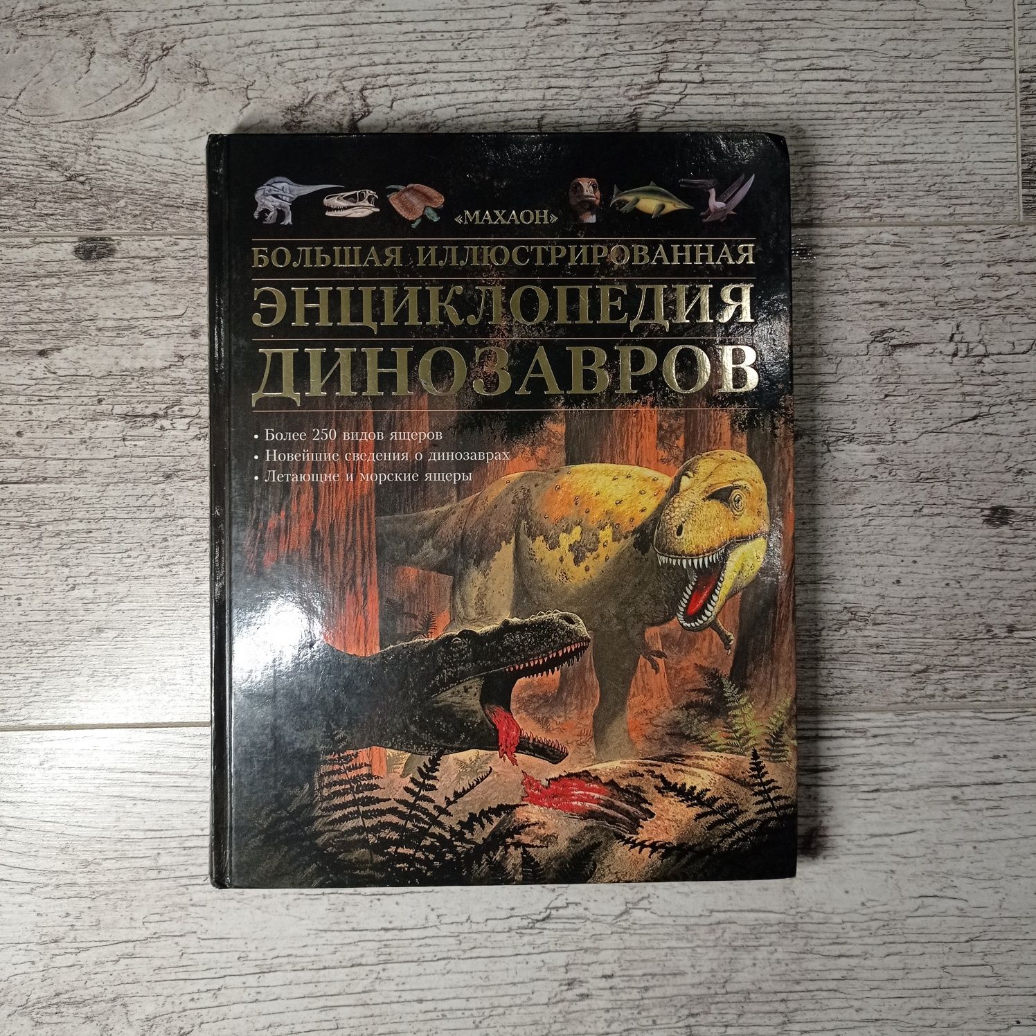 Большая иллюстрированная энциклопедия динозавров [Махаон]