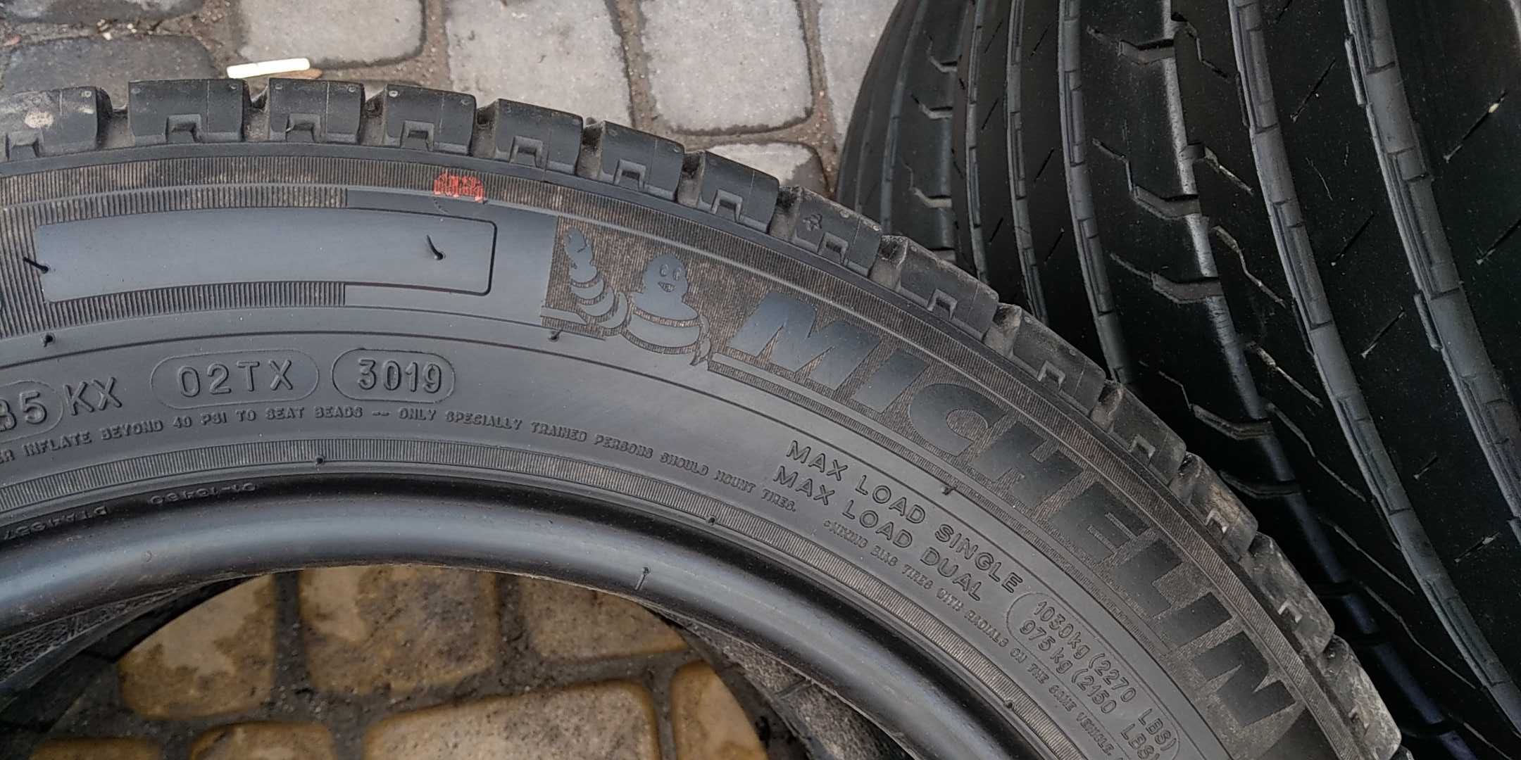 Шини літні 19р MICHELIN Agilis 215/60 R17c с 8.5mm колеса гума Мішелін