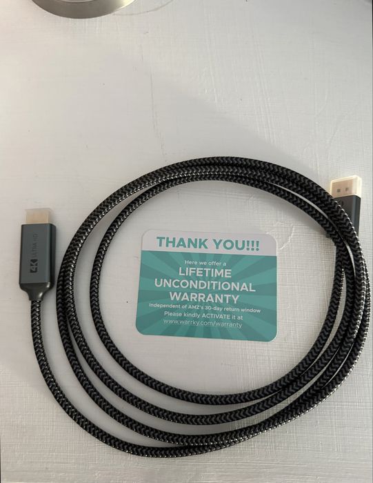 Adaptador Warrky Displayport para HDMI (4k UHD)