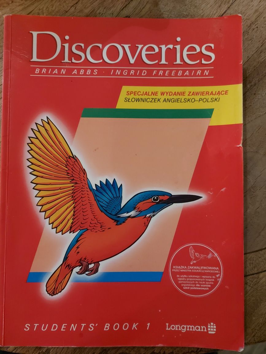 Książka Discoveries wyd.Longman 1986