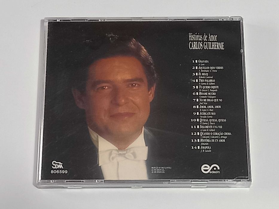 CD | Carlos Guilherme - Histórias de Amor