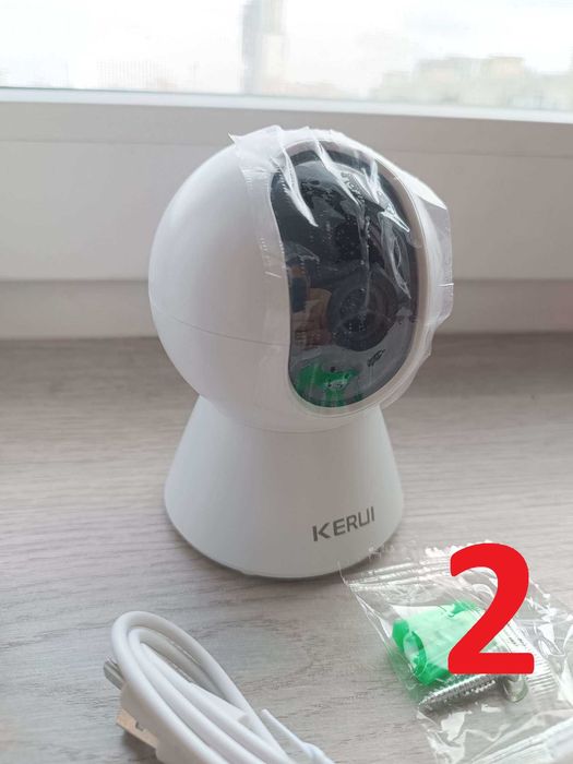 Smart IP-камера Fuers 3МП - 5MP, WI-FI розум.буд. Tuya smart відеоняня