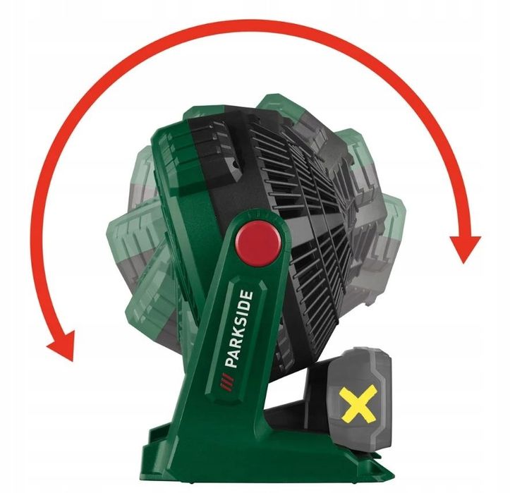 Wentylator akumulatorowy 20 V PARKSIDE® PVA 20-Li C2