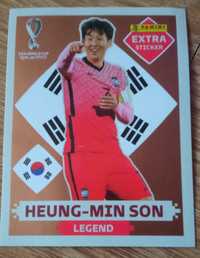 Heung-Min Son - Extra Sticker Panini Qatar 2022 (brązowa)