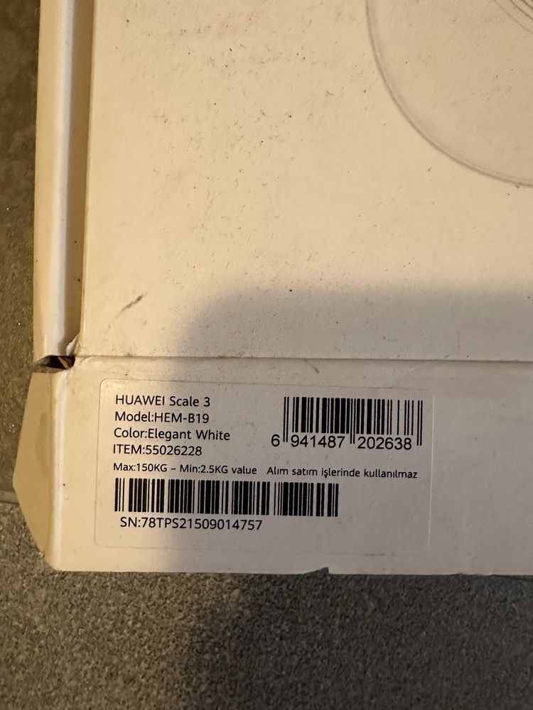 Waga Huawei Scale 3
