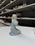 Figurka porcelanowa dziewczynka z zajączkiem typ hiszpański 937