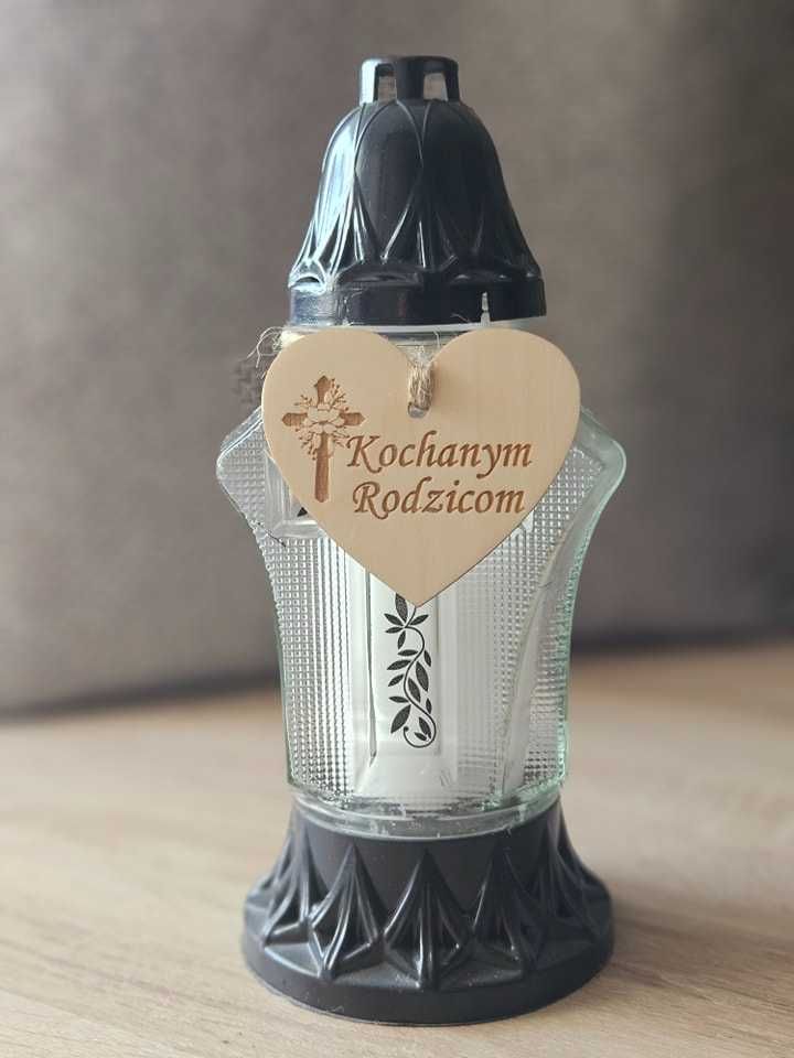 Zawieszki na Znicze zawieszka na znicz Wszystkich świętych z grawerem
