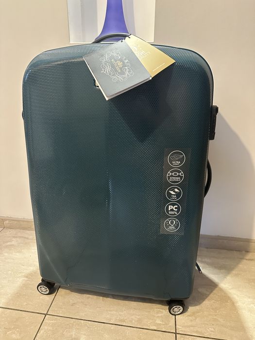 Нова Велика Преміальна Валіза  Wittchen з полікарбонату на 95L (8390)