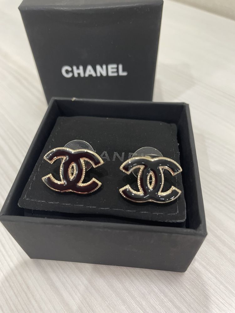 Сережки Chanel оригінал