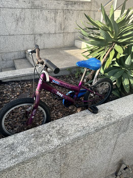 Bicicleta menina 5-7 anos