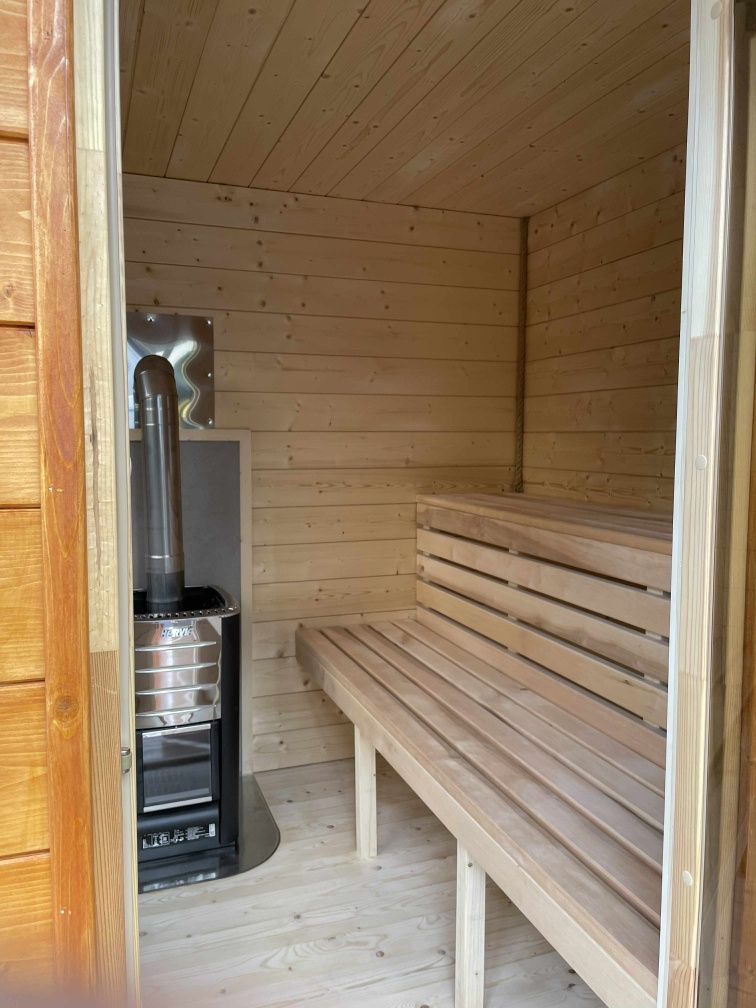 Sauna ogrodowa fińska